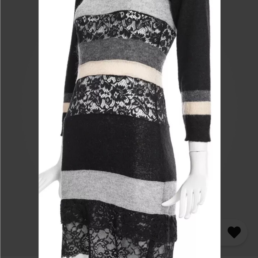 Dolce & Gabbana D&G Knit Dress with Lace size 4 - Picture 2 of 4